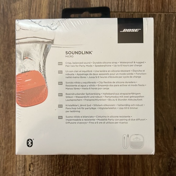 Bose SoundLink Micro: Small Portable Bluetooth Speaker Waterproof Brig… - Picture 2 of 5